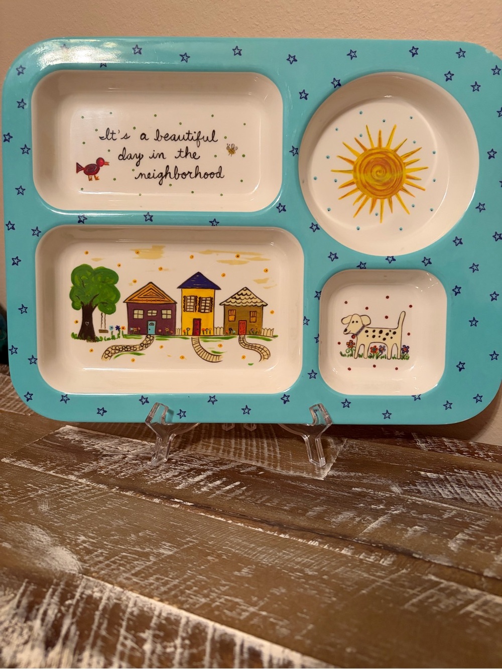 NATURAL LIFE MELAMINE MEAL TRAY